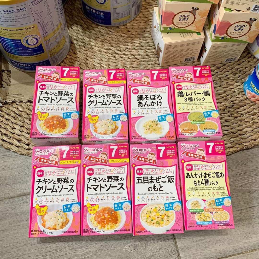 Bột ăn dặm Wakodo cho bé từ 5 tháng date mới