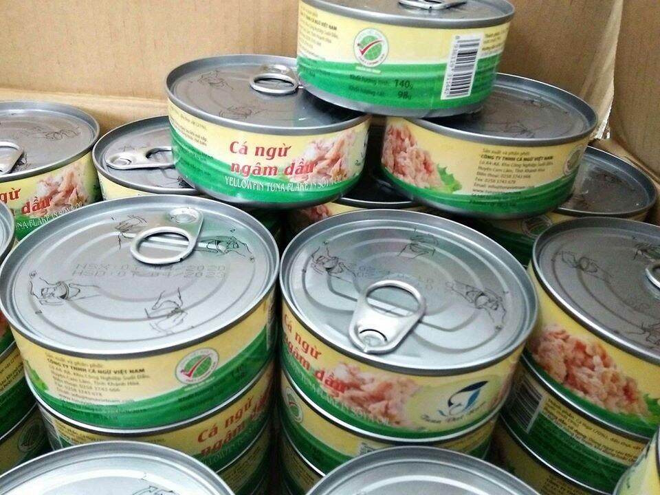 Cá ngừ ngâm dầu (thịt xé)