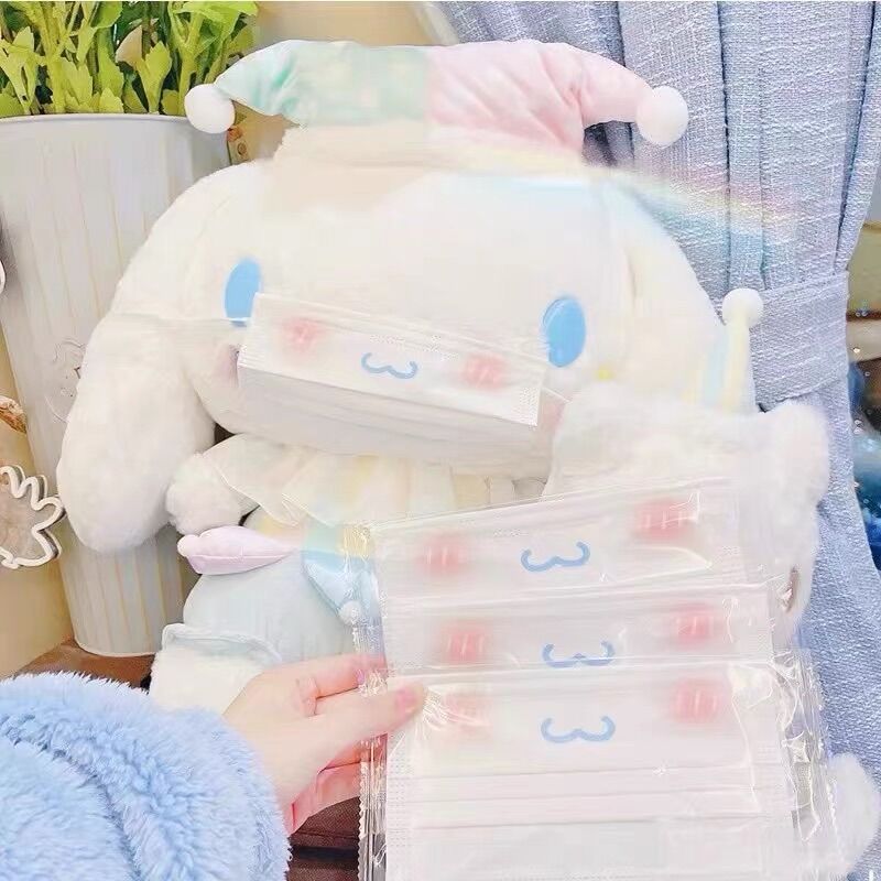 [Túi10 Cái] Khẩu Trang Mặt Mèo Cute
