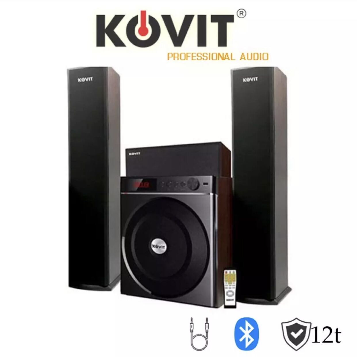 LOA VI TÍNH 3.1 KOVIT KS 839 - Nghe nhạc cực phê, công suất lớn, bass mạnh thumbnail