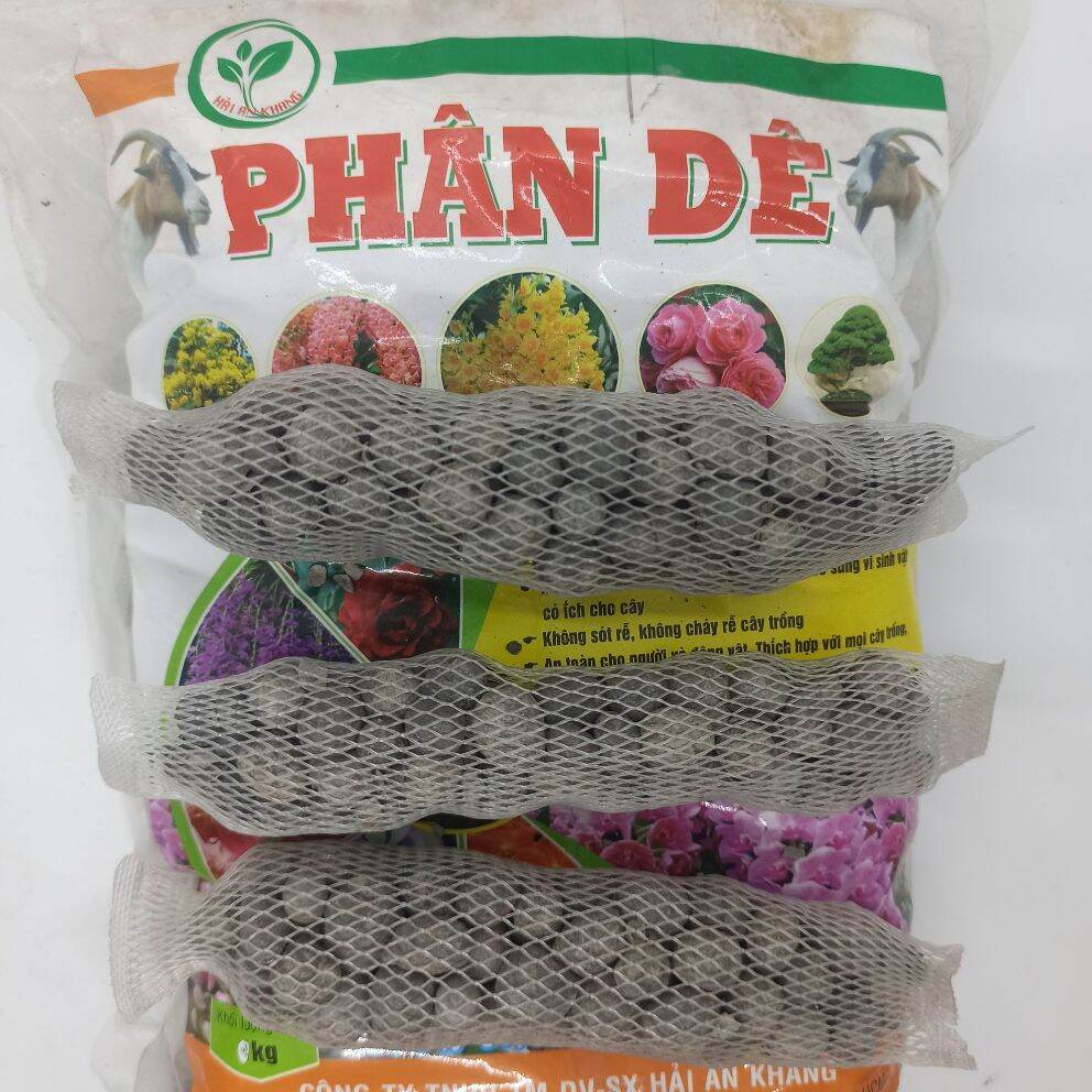 Phân dê túi lưới dài 10cm 20 túi