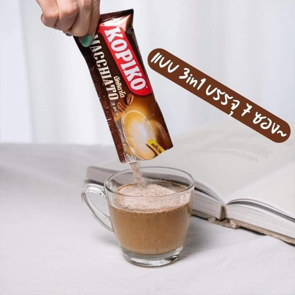 Túi 20 gói cà phê sữa Kopiko thái lan