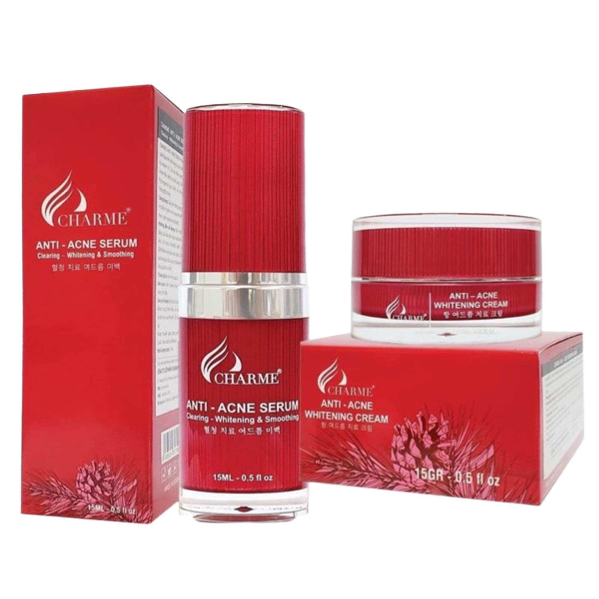 Kem face thông đỏ hoặc Serum thông đỏ charm