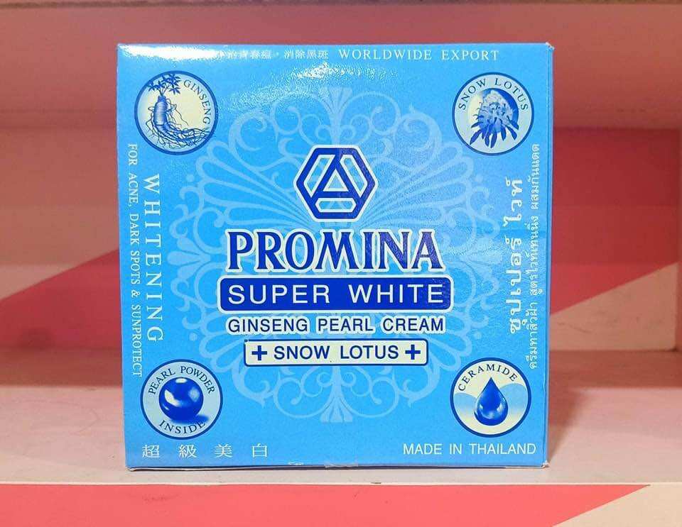 kem trắng da Promina xanh super white