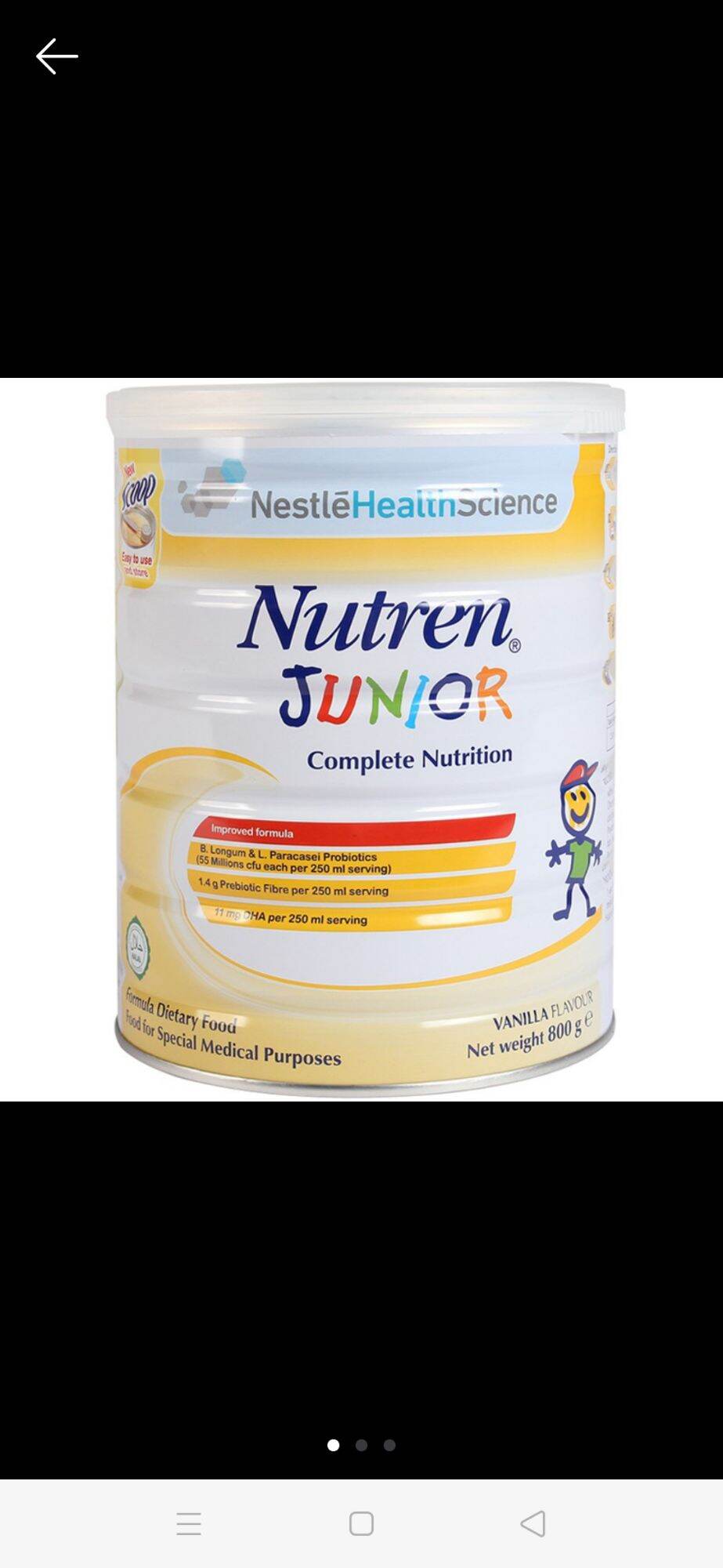 Sữa nutren junior 800g