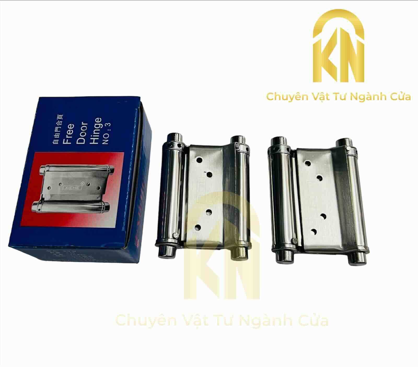 [Bộ 2 cái ] Bản lề tự động 2 chiều inox XIEHE