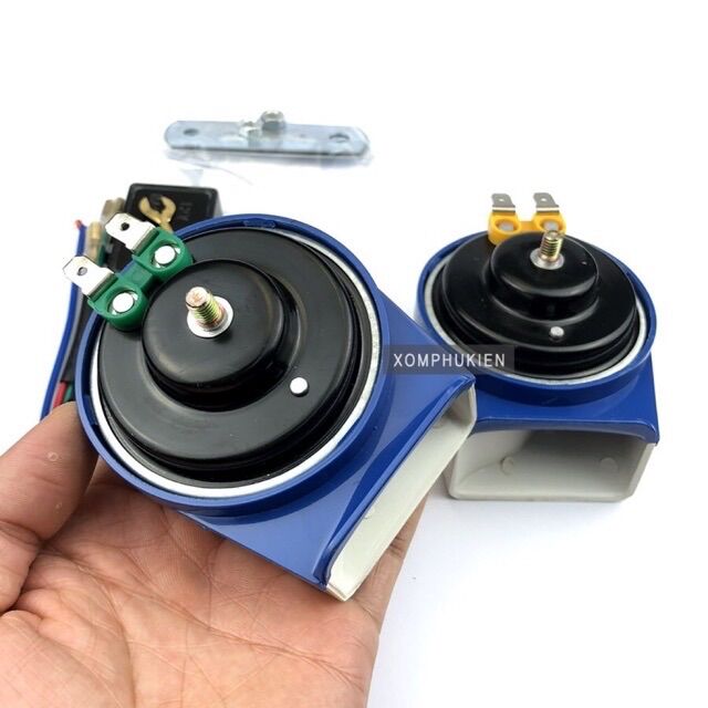 [HCM]Bộ 2 Còi Ngân Gắn Ô Tô Xe Máy [ Giá 1 Đôi ]