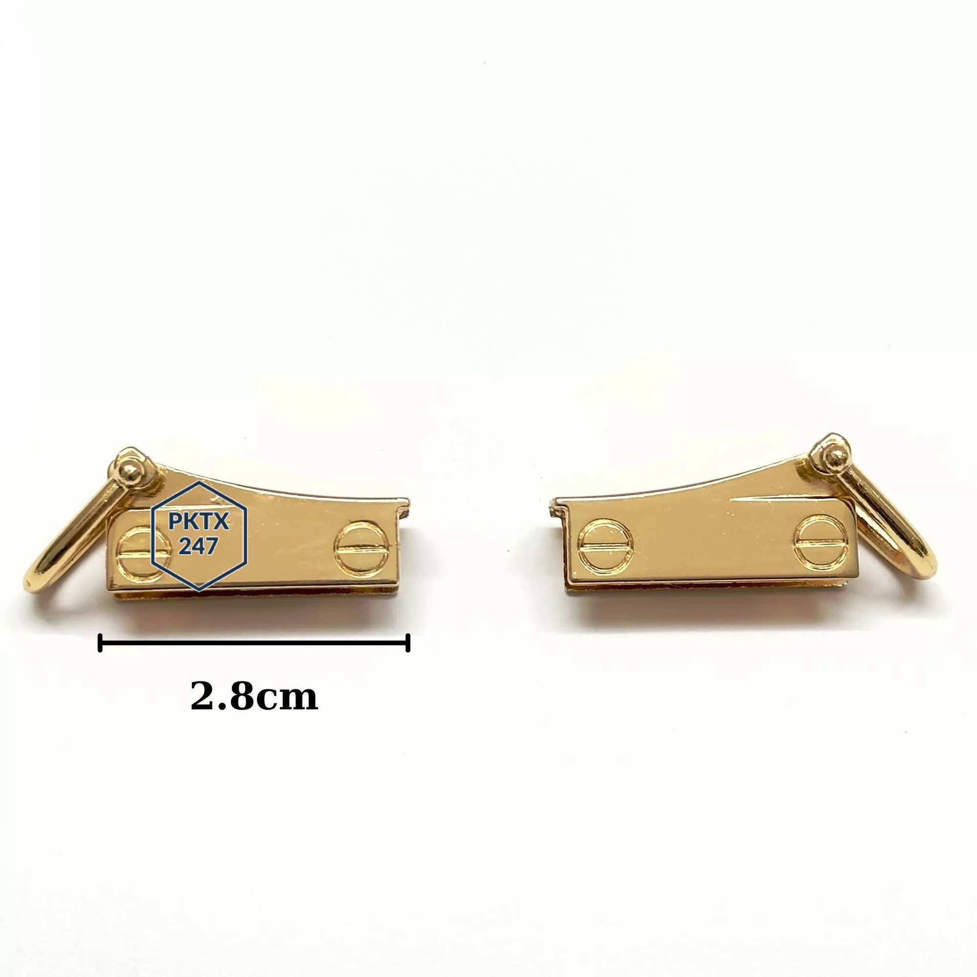 Kẹp cạnh D túi xách (2cái)