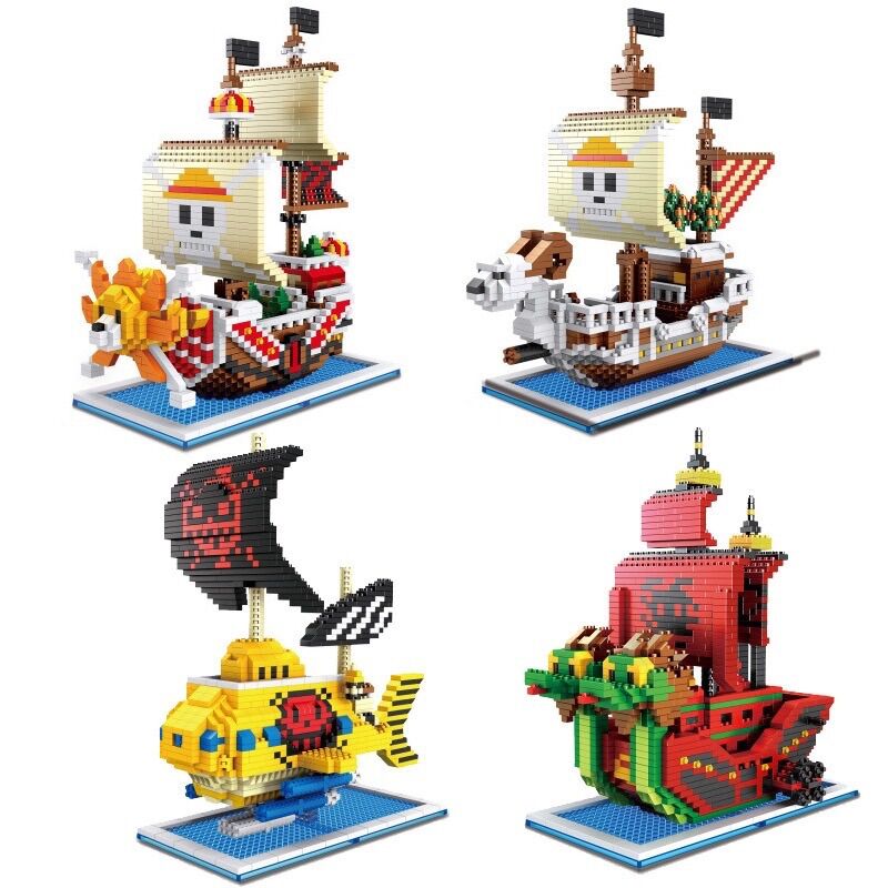 Mô hình lego thuyền hải tặc One piece Đồ Chơi Lắp Gép Thông Minh