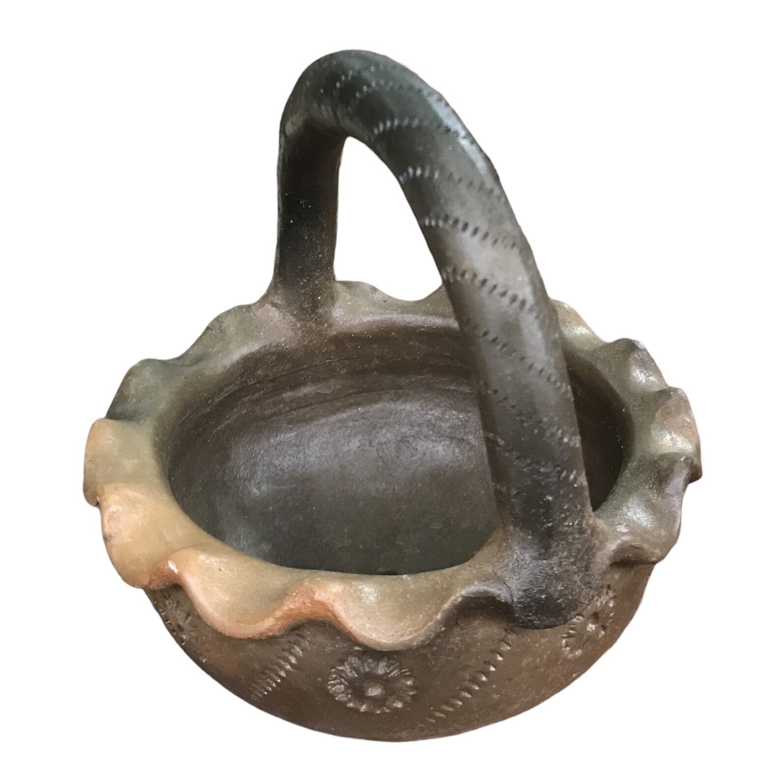 Chậu đất nung trồng sen đá