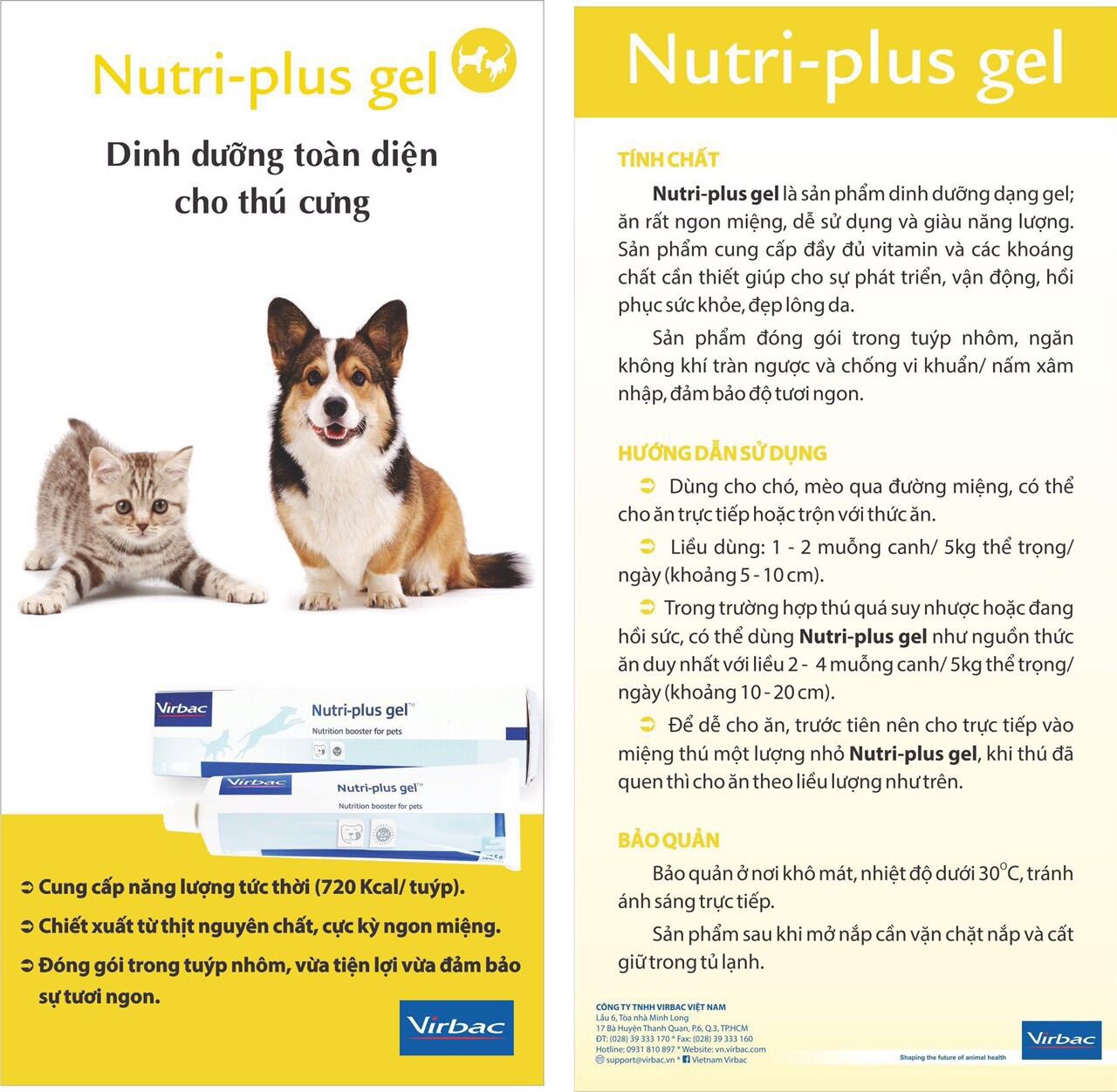 Gel Dinh Dưỡng Nutri-plus Virbac