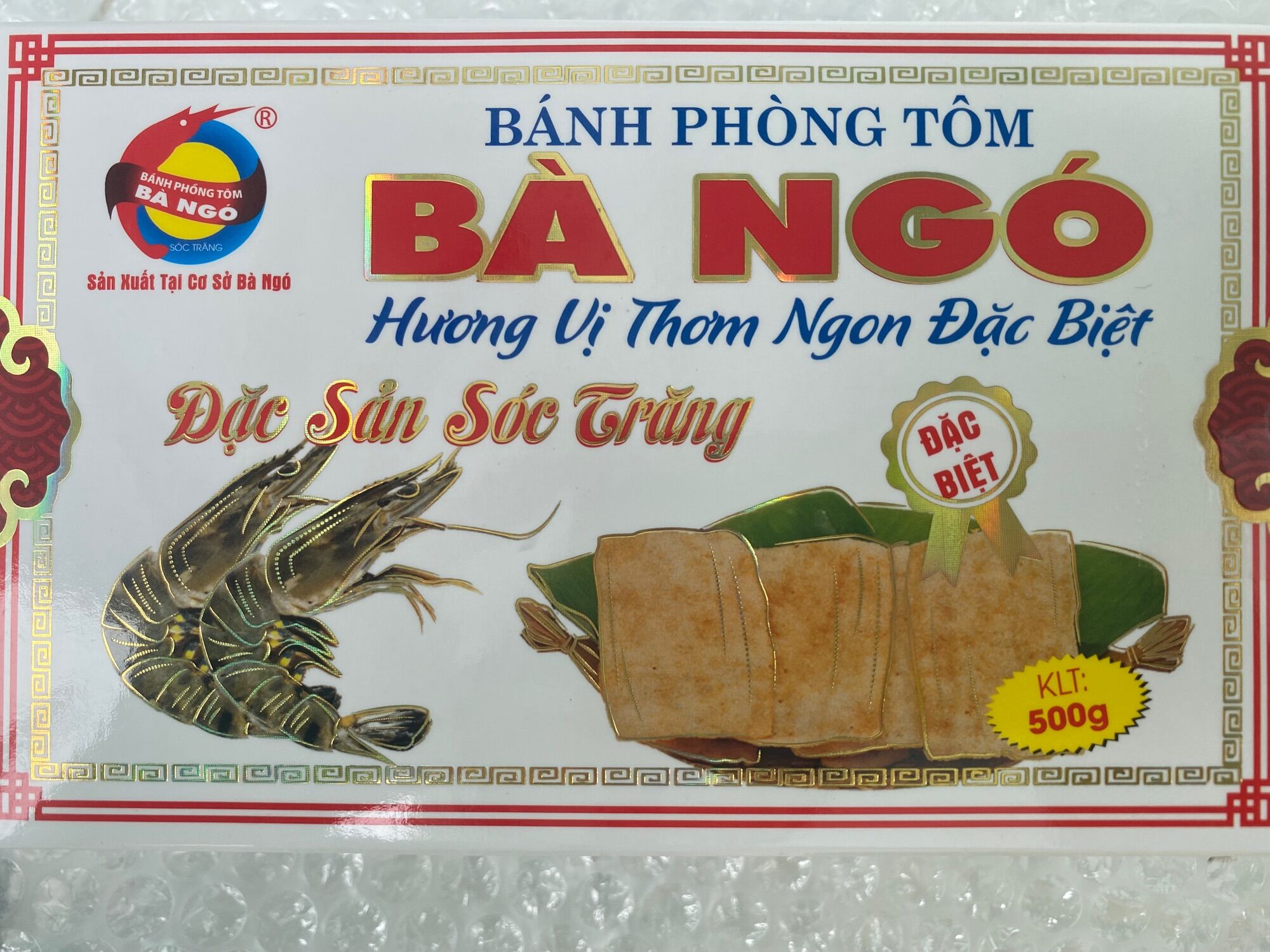 Bánh phồng tôm Bà Ngó Chính Gốc