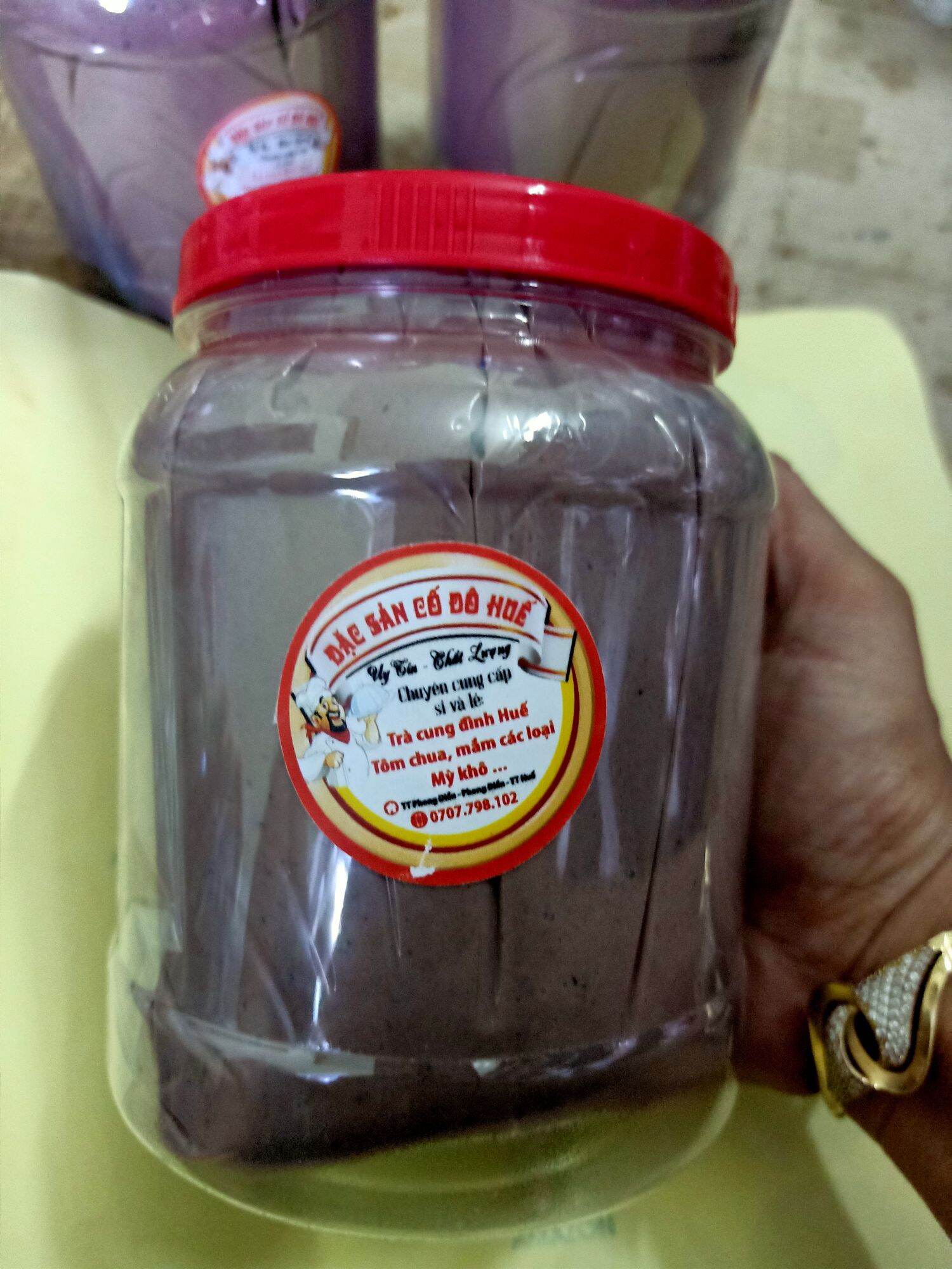 Mắm Ruốc biển nguyên chất dùng nấu Bún đậm đà vị Huế 1kg