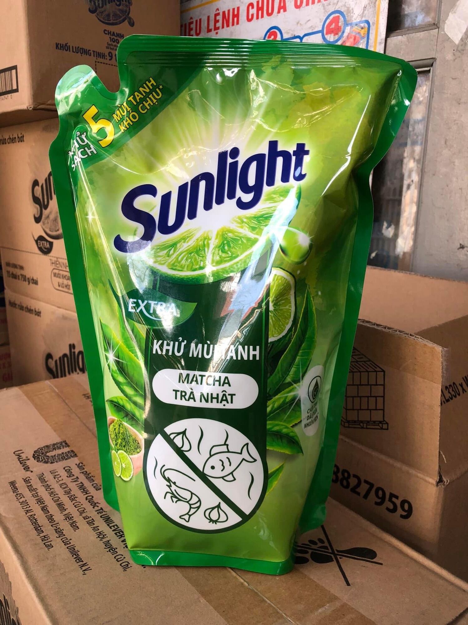Nước rửa chén Sunlight thiên nhiên túi 2.1 kg