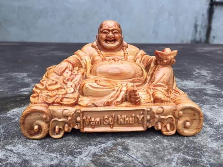 Tượng Phật  Để Xe Ô Tô Vạn Sự Như Ý Gỗ Huyết Long Huyết Rồng a3