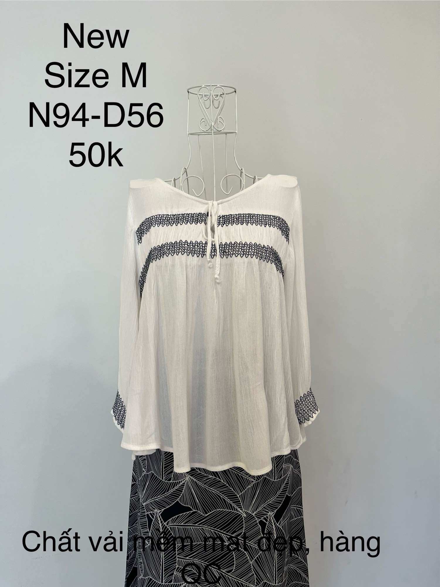 Áo kiểu nữ size M/L các kiểu - giá rẻ