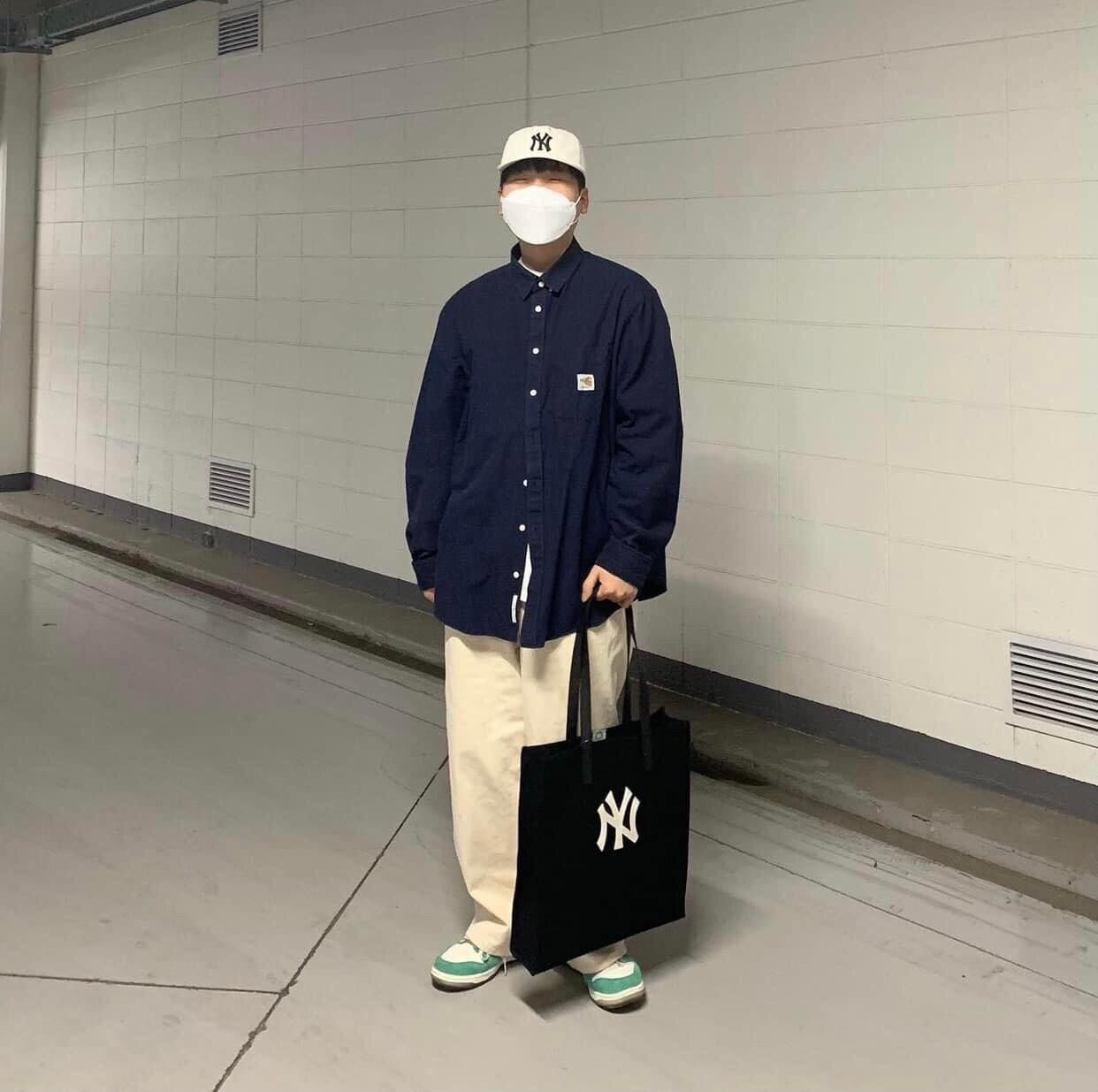Túi TOTE BAG MLB NY (hàng xuất chuẩn)