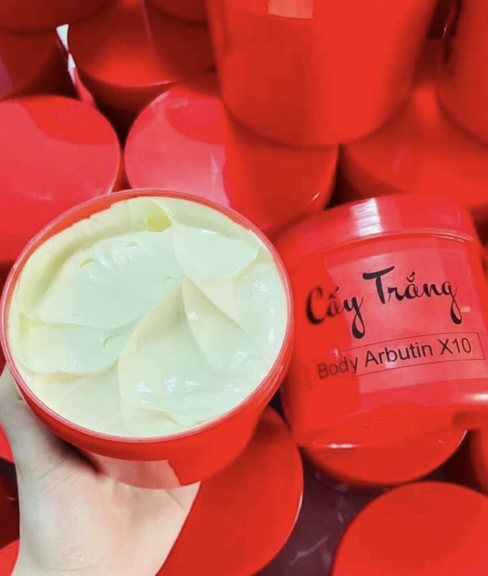 Kem cấy trắng body arbutin X10 -