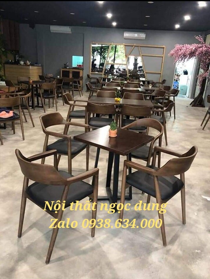 ghế cafe gỗ babie