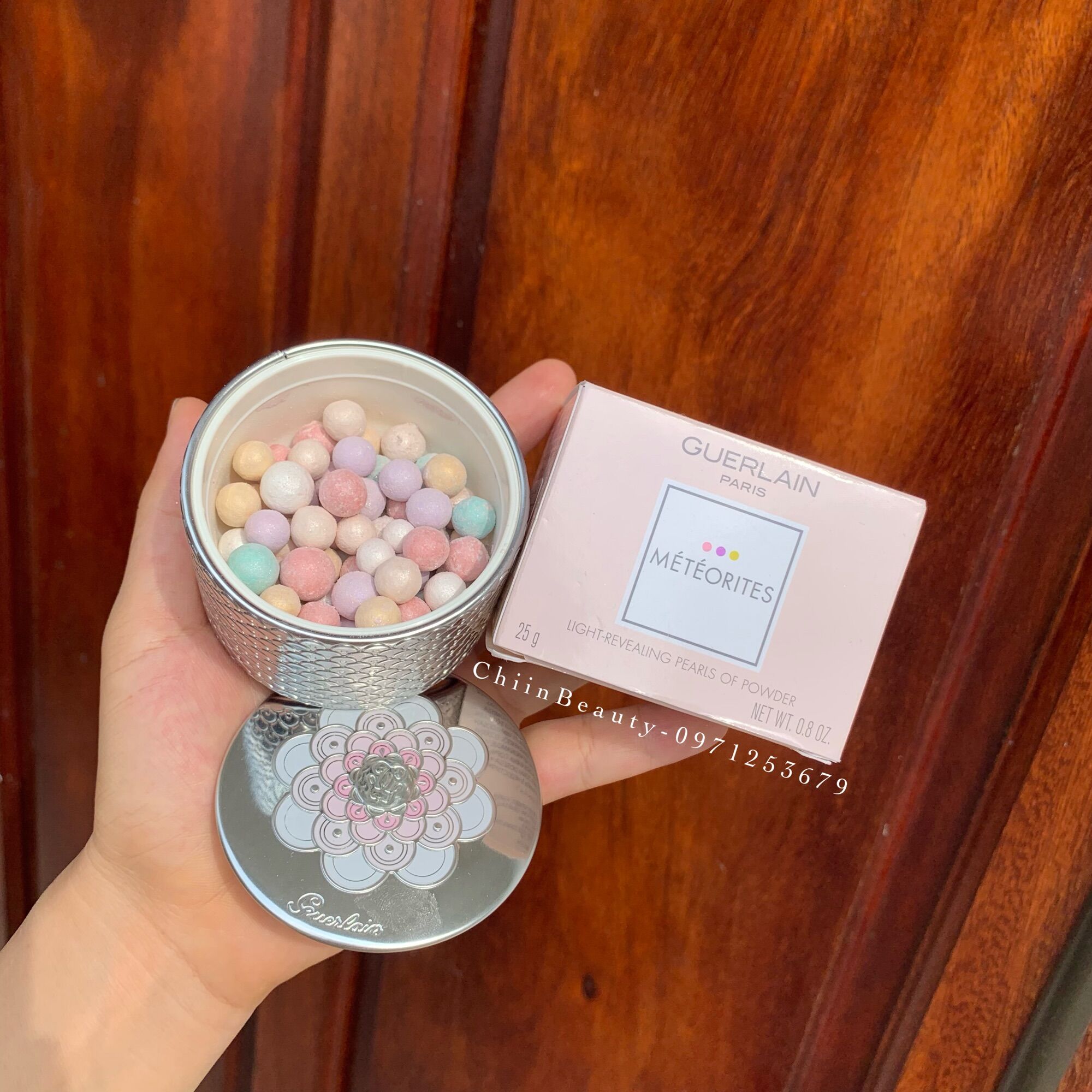 Có sẵn - Phấn phủ bột ngọc trai Guerlain Meteorites Light Revealing Pearl of Powder