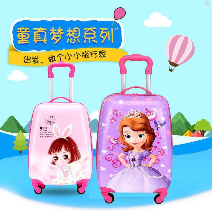 Vali Kéo Trẻ Em Vali Công Chúa Học Sinh Nam Nữ Đáng Yêu Vali Du Lịch 16 Inch 18 Inch 20 Inch Vali Kéo Hoạt Hình