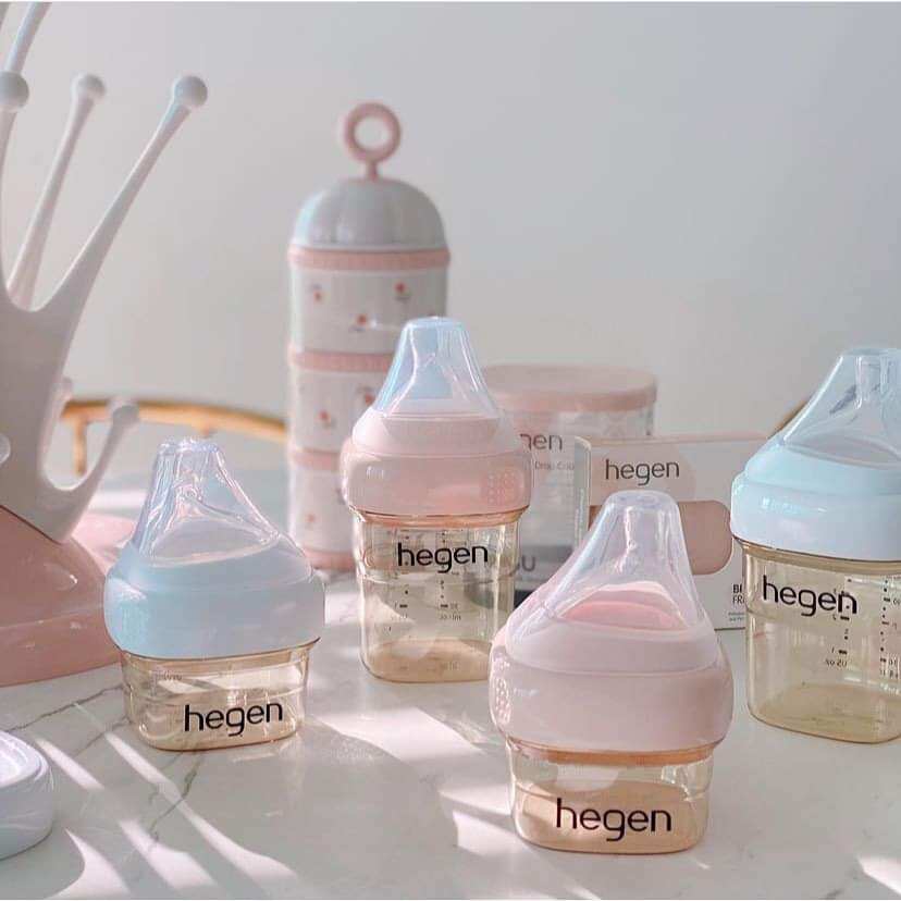 Bình sữa Hegen full box 60ml 150ml 240ml 330ml cam kết chính hãng
