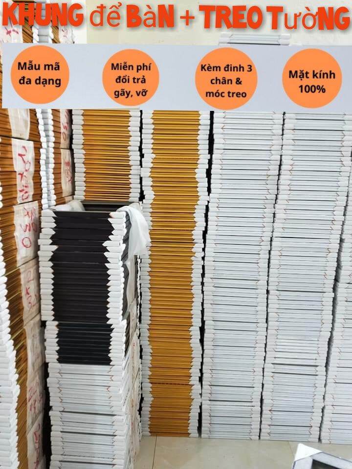 (xưởng khung hình) khung ảnh để bàn 13x18, giá rẻ