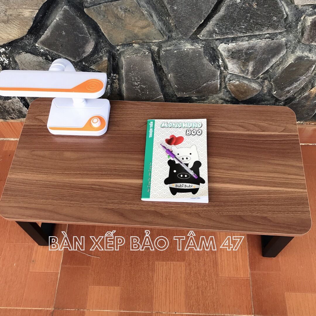 Bàn ngồi bệt gỗ MDF chống ẩm (60*120 cao 32cm)
