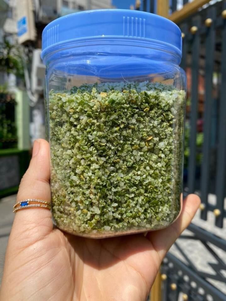 Muối ớt xiêm xanh hủ 500gr