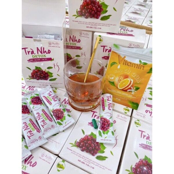 TRÀ NHO GIẢM CÂN KELLY DETOX