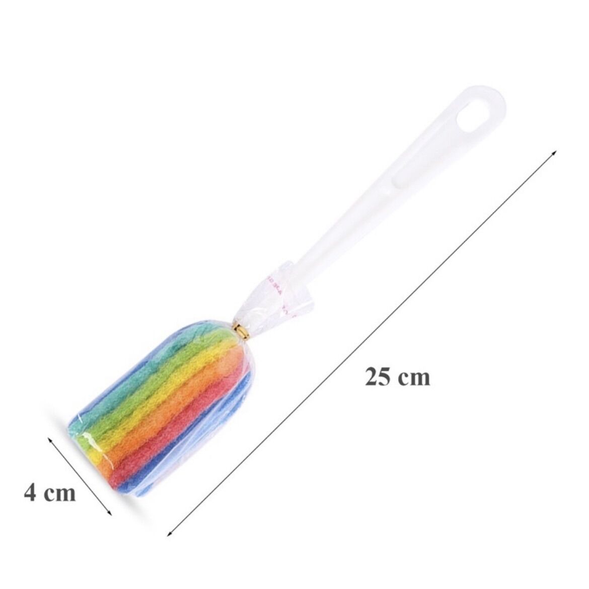 Cọ 7 Màu Rửa Ly Cốc.