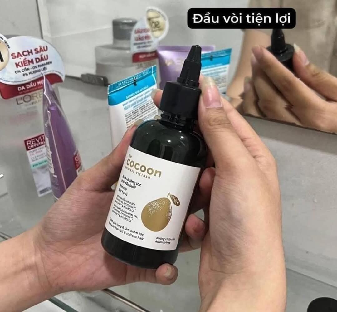 xịt bưởi  dưỡng tóc cocoon kích thích mọc tóc