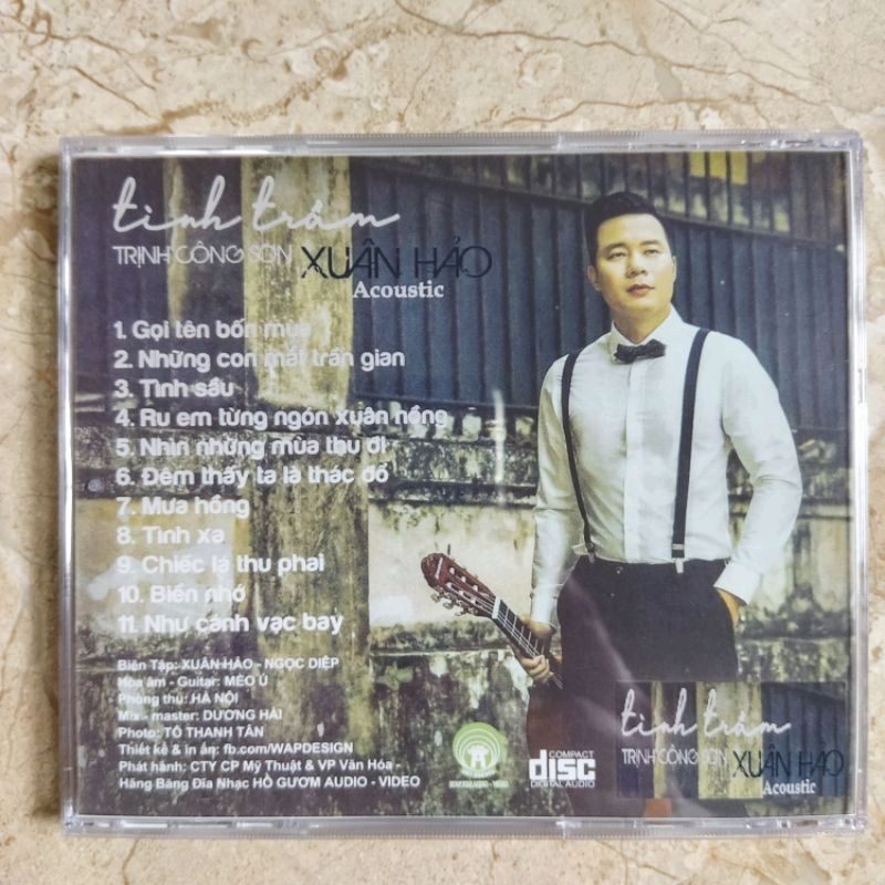 Bộ 5 cd Xuân Hảo tình trầm 1-5 phono