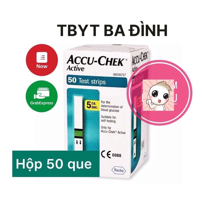 Que thử đường huyết Accu check Active 50