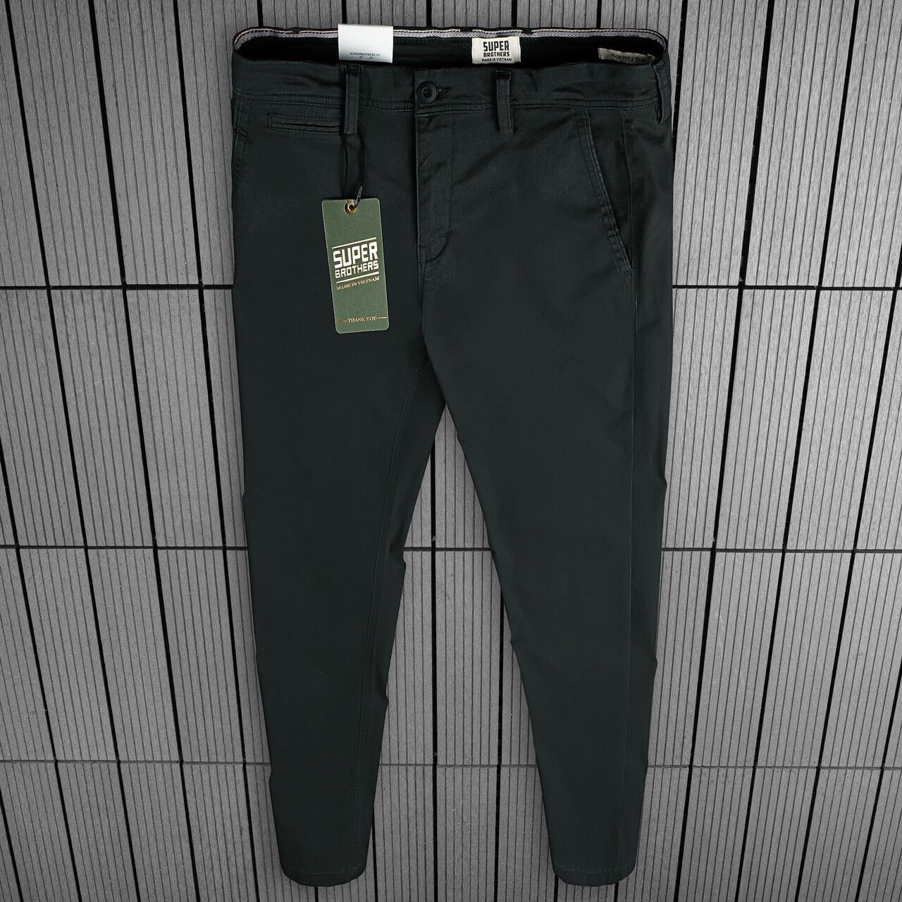 [VNXK] Quần kaki nam Super Brothers form slimfit