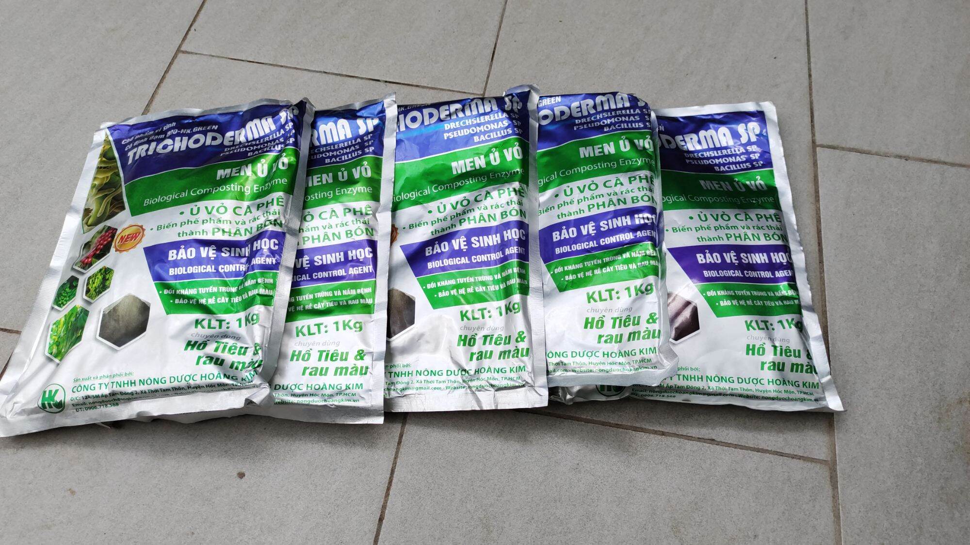 Gói 1kg Nấm Đối Kháng TRICHODERMA SP  (6 tỉ bào tử)