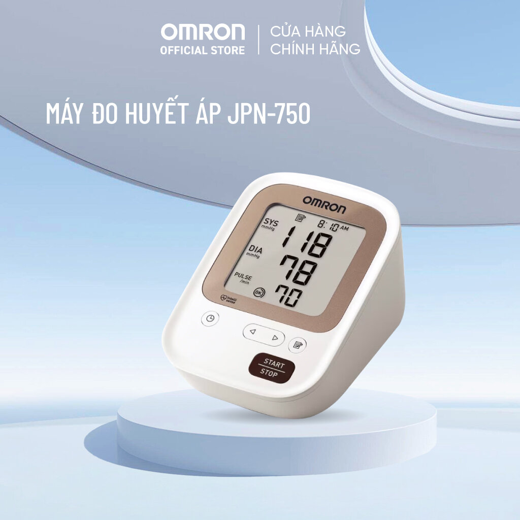 Omron Jpn750 Blood Pressure Monitor - Intellisense Technology - Made in Japan