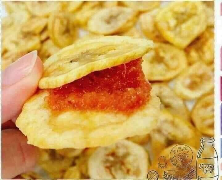 🍌🍌 BÁNH CHUỐI KẸP ME CAY THÁI LAN 🍌🍌