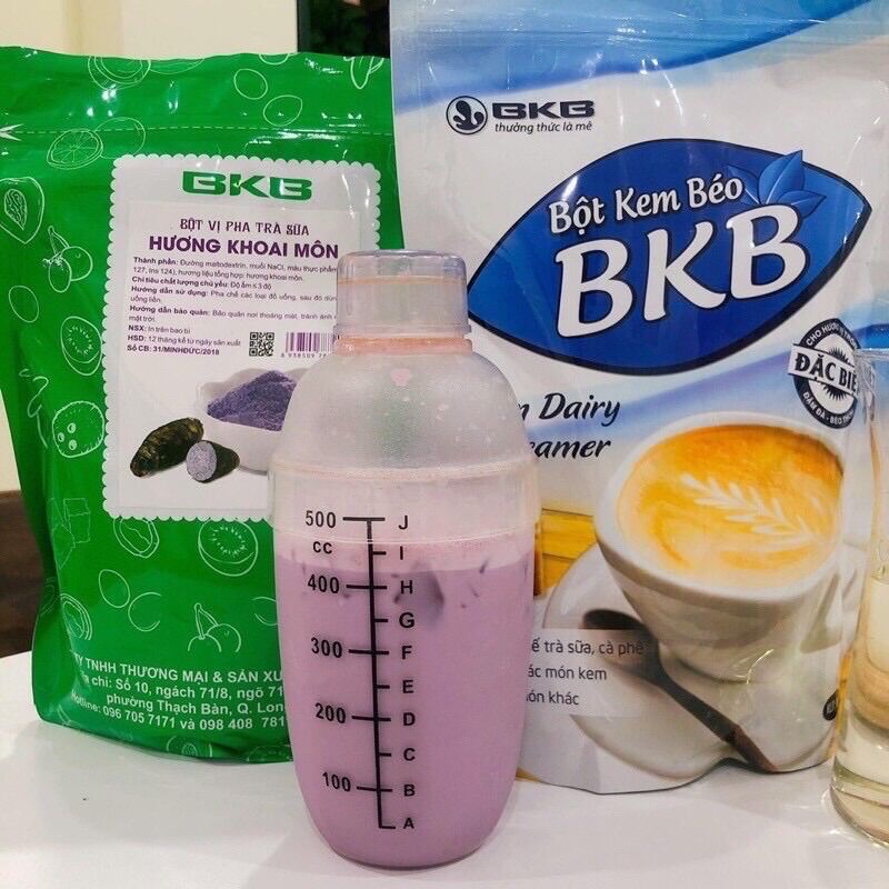 Bột vị pha trà sữa BKB 1kg- vị bạc hà