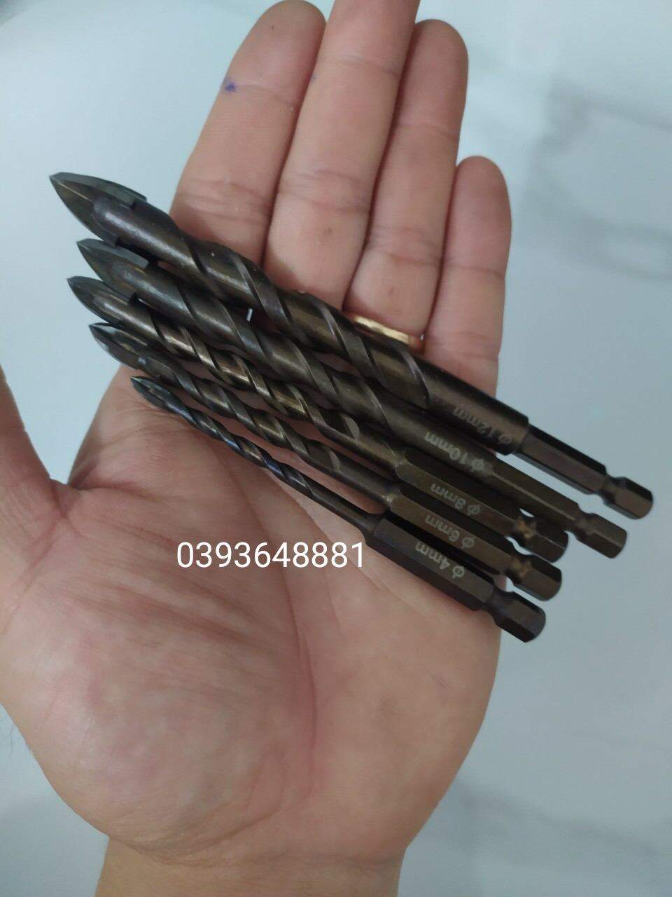 bộ 5 mũi khoan đa năng Nhật bãi