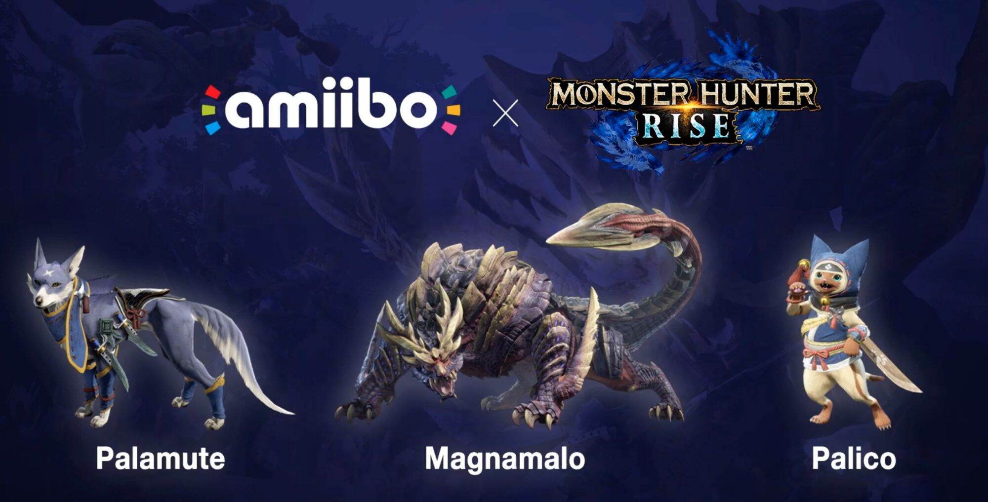 Mô hình Amiibo Monster hunter Rise