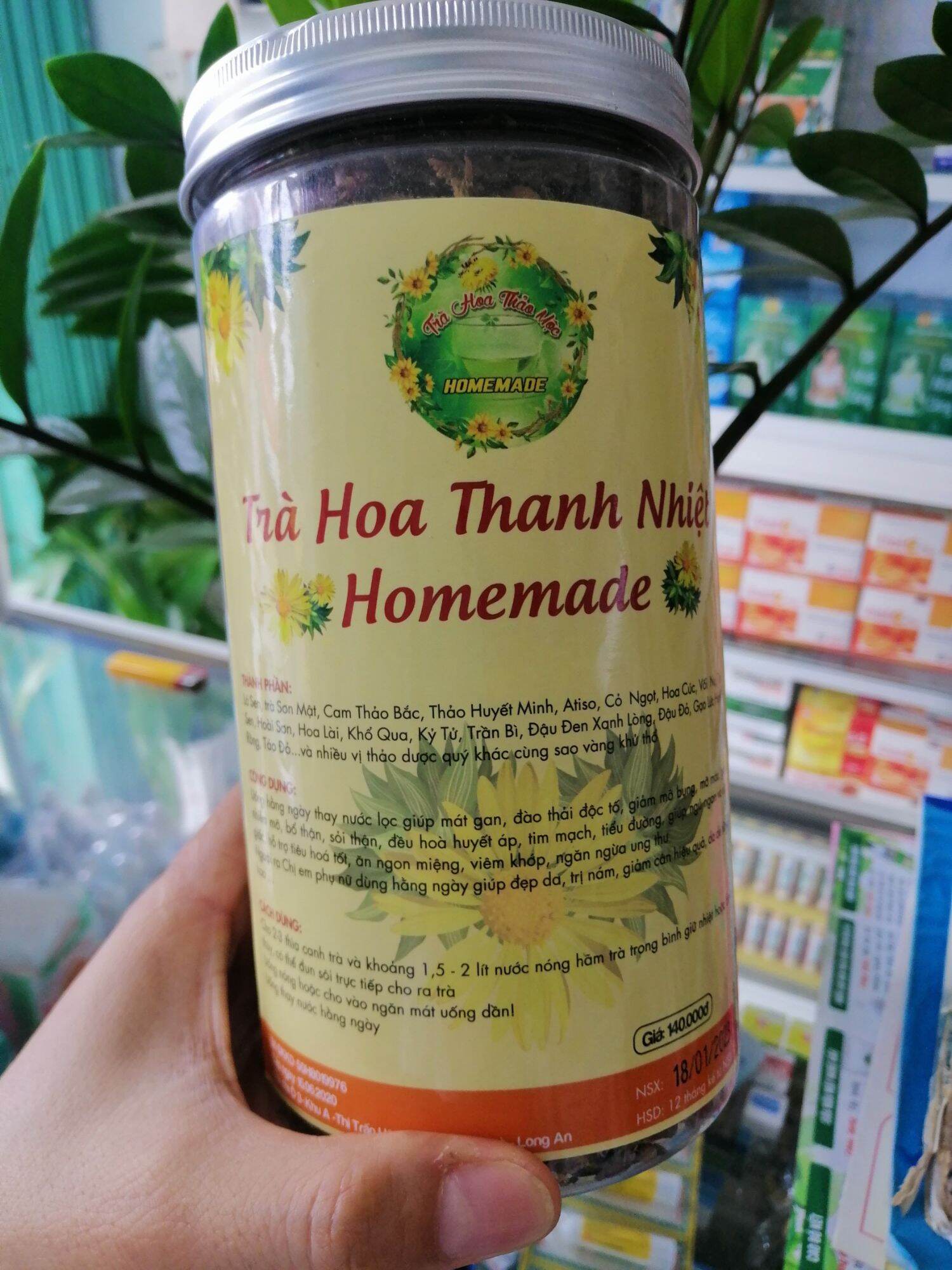 Trà thanh nhiệt 27 vị