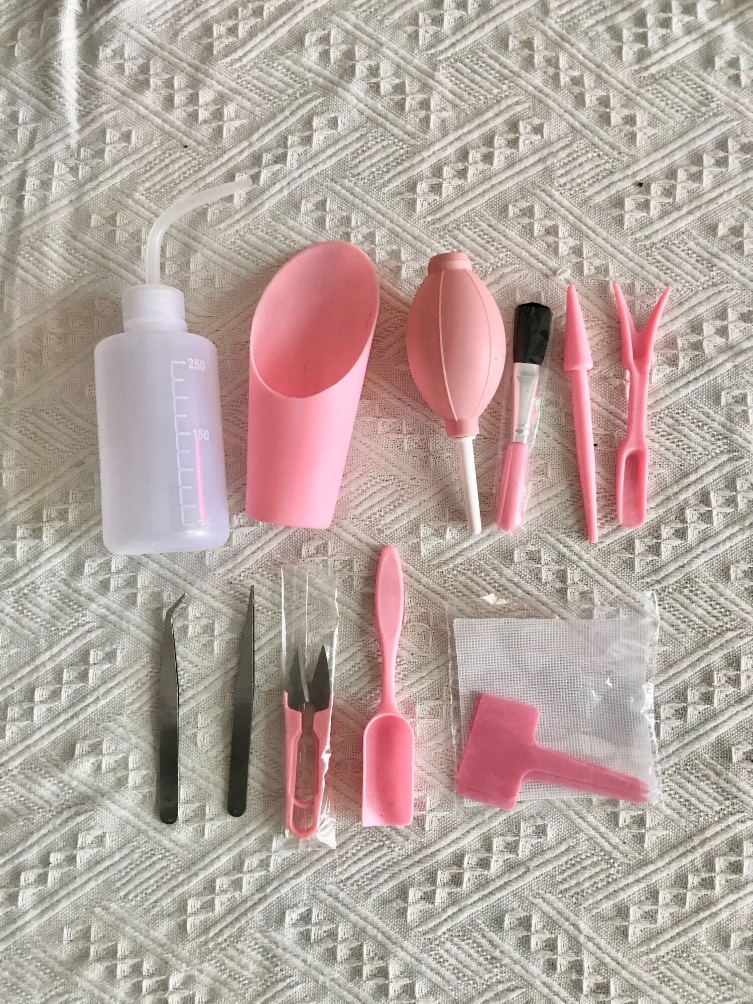 Bộ dụng cụ trồng sen đá xương rồng 12 món y hình
