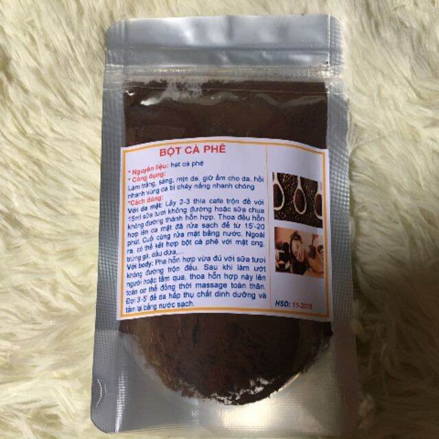 💥100gr BỘT CÀ PHÊ💥 đắp mặt nạ, Tẩy tế bào chết, tắm trắng