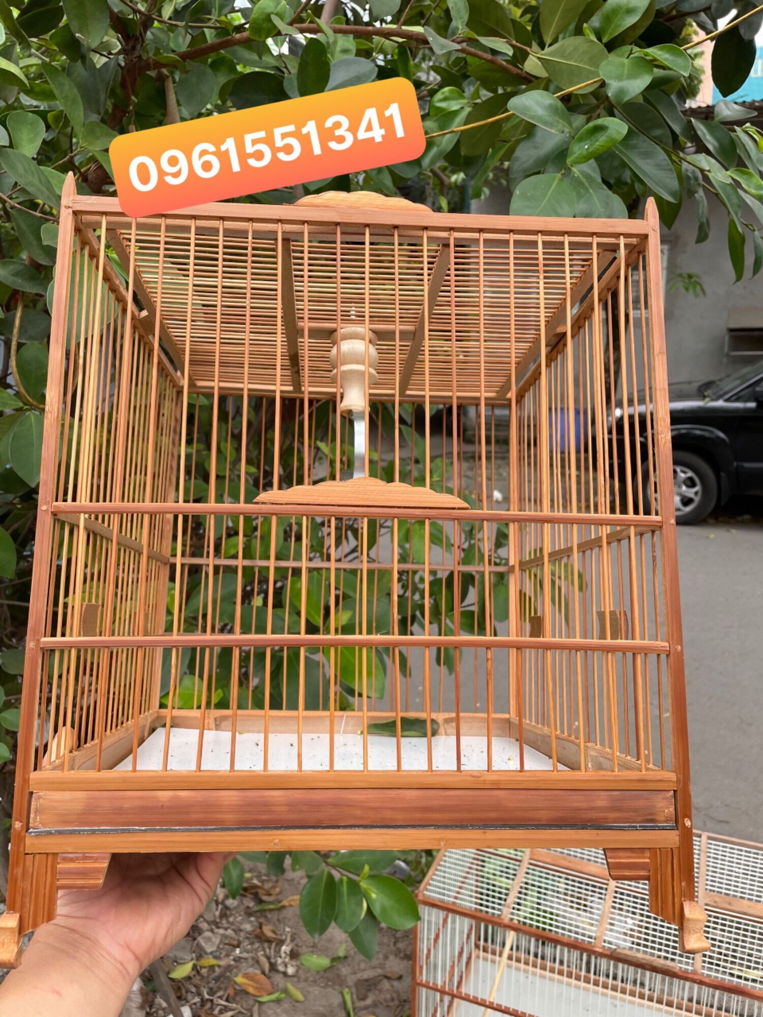 Khung lồng vuông đấu chào mào bền đẹp chắc chắn