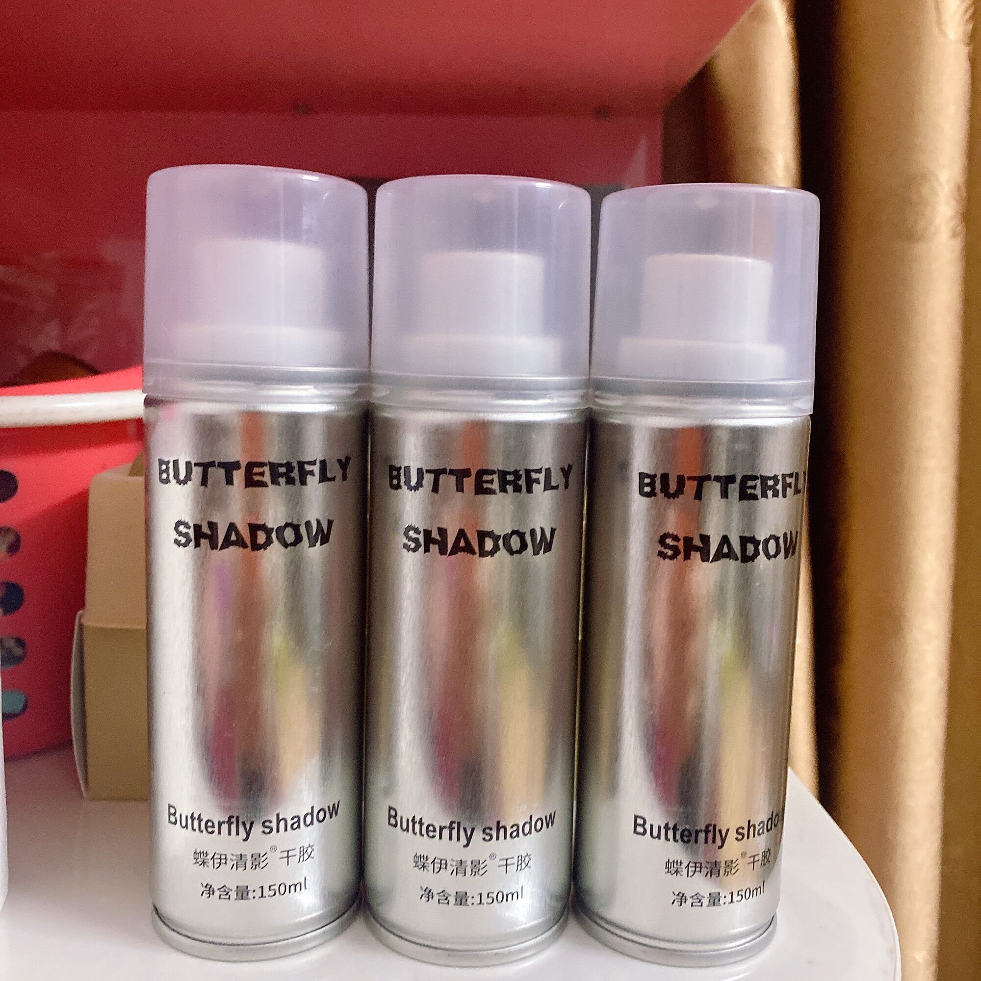 GÔM XỊT TÓC NAM NỮ BUTTERFLY SHADOW 320/600ML