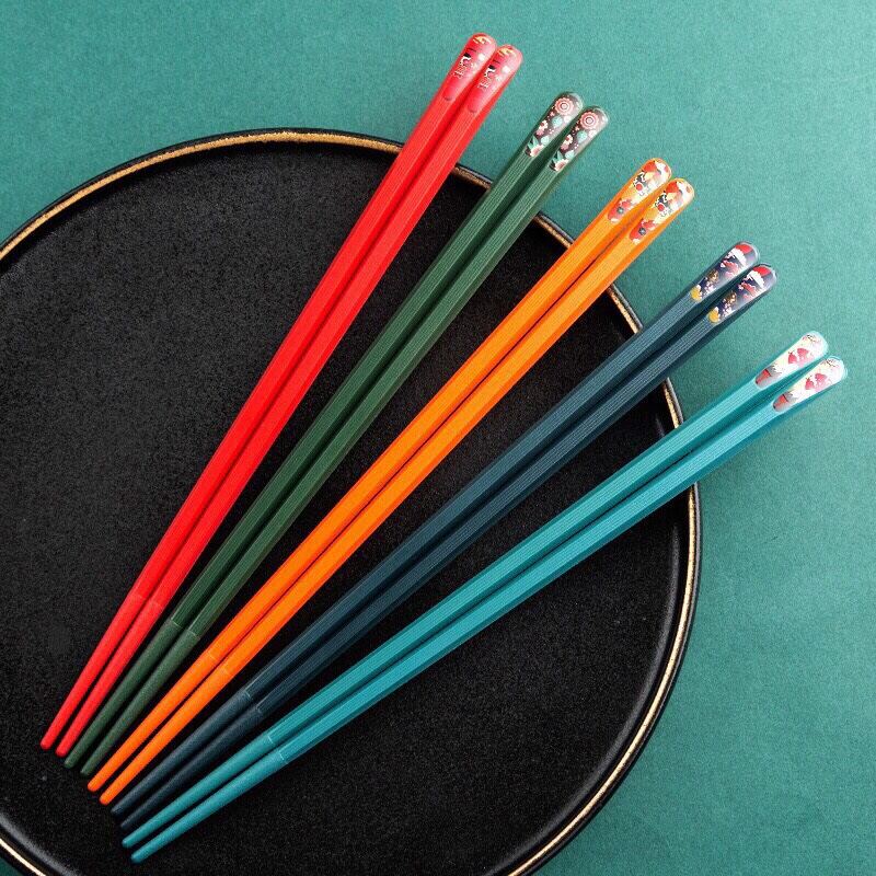 Set 05 đôi đũa sợi thủy tinh kháng khuẩn