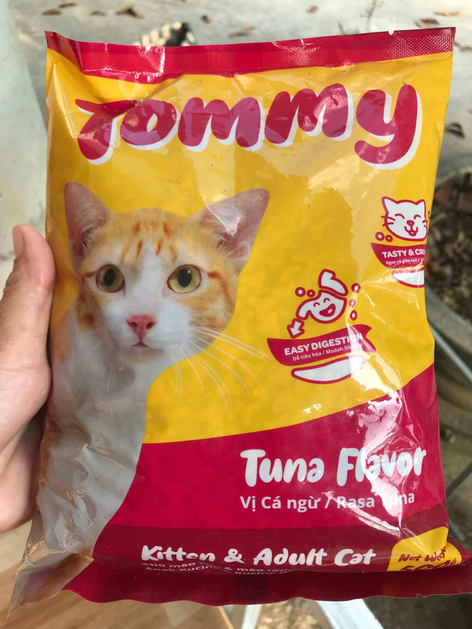 THỨC ĂN CHO MÈO TOMMY mọi lứa tuổi (500g)