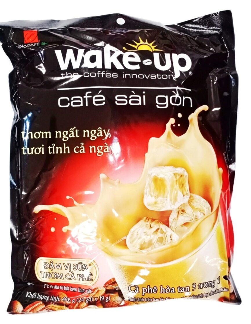 Cà phê sữa wake up café sài gòn 456g
