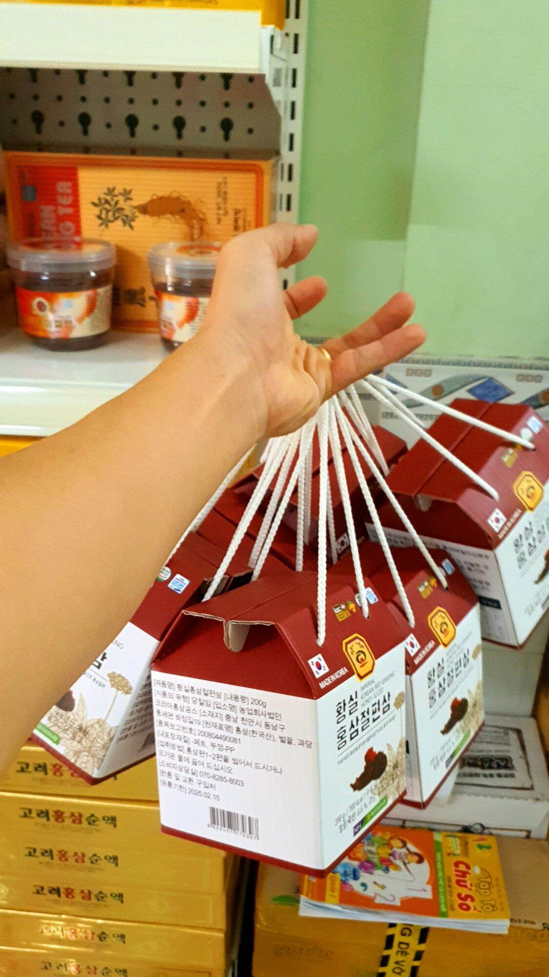 SÂM LÁT TẨM MẬT ONG HÀN QUỐC